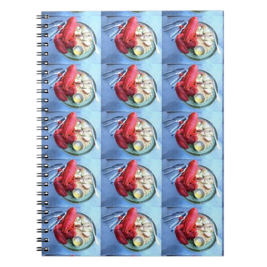 carnet homard amour (Devant)