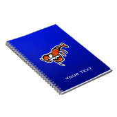 Carnet Homard ; Bleu (Côté Droit)