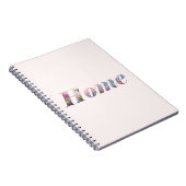 Carnet Home. (Côté Droit)