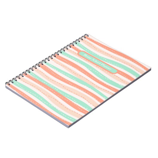 Carnet Home School Planner (Côté gauche)