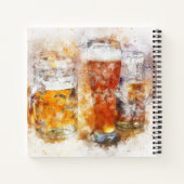 Carnet Homebrew des brasseurs personnalisés (Dos)