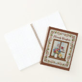 Carnet Homely Comforts Embroidered Window & Floral (Intérieur)