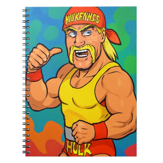 Carnet Hommage à Hulk Hogan (Devant)