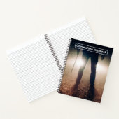 Carnet Homme avec pneu fer peur horreur (Intérieur)