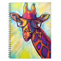 Carnet Homme de la Giraffe folle