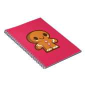 Carnet Homme de pain d'épices mignon (Côté Droit)