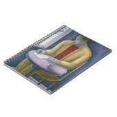 Carnet Homme écrivant 2004 (Côté gauche)