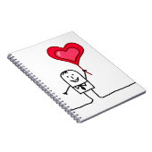 Carnet Homme et coeur (Côté Droit)