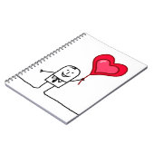 Carnet Homme et coeur (Côté gauche)