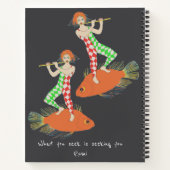 Carnet Homme et poisson (Dos)