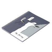 Carnet Homme jouant au violon (Côté gauche)