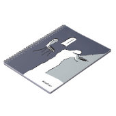 Carnet Homme jouant au violon (Côté gauche)