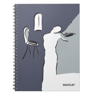Carnet Homme jouant au violon