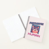 Carnet Homme pathétique - Drôle conception de chat (Intérieur)