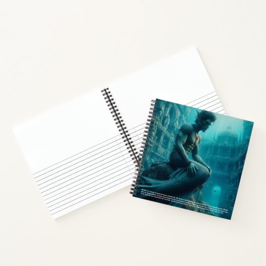 Carnet Homme-poisson (Intérieur)