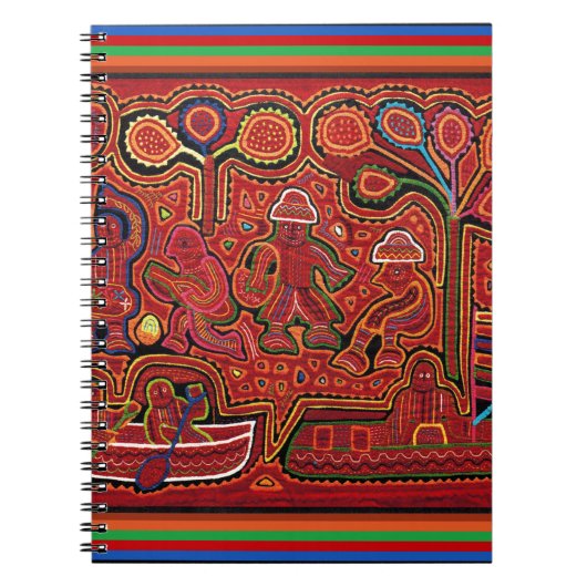 Carnet Hommes indiens cunas à Cayucos (Devant)