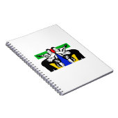 Carnet Hommes luttant (Côté Droit)