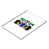Carnet Hommes luttant (Côté gauche)