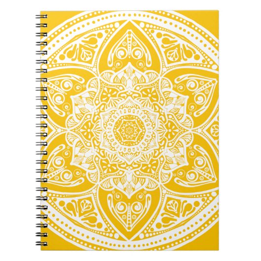 Carnet Honey Mandala (Devant)