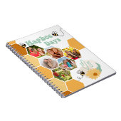 Carnet Honeypeb Photo Collage mignon Bumble Bee (Côté Droit)