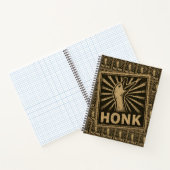 Carnet Honk Goose Funny Duck Chicken Mème (Intérieur)