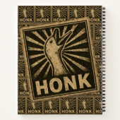 Carnet Honk Goose Funny Duck Chicken Mème (Dos)