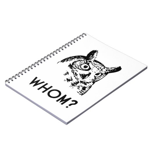 Carnet Hoo qui qui hibou de grammaire (Côté gauche)