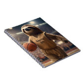 Carnet Hoops and Hangs : Le Slam Dunking Sloth, (Côté Droit)