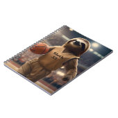 Carnet Hoops and Hangs : Le Slam Dunking Sloth, (Côté gauche)