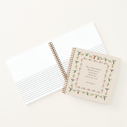 Carnet Hope Emily Dickinson (Intérieur)