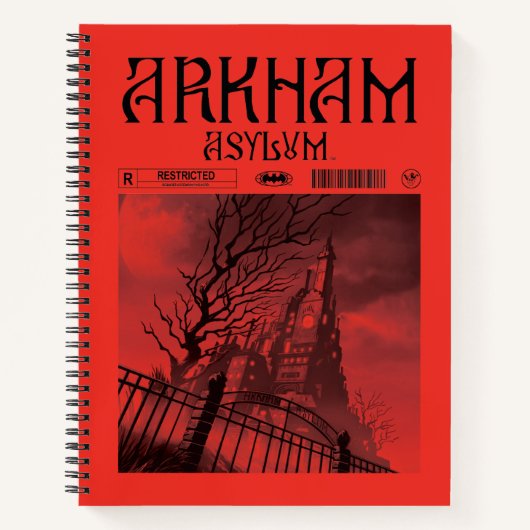 Carnet Hôpital d'Arkham : Restreint (Devant)
