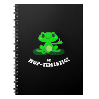 Carnet HopTimistic | Amusante grenouille | Cute Frog