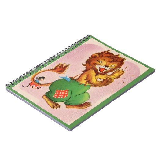 Carnet Horace le lion et l'ami (Côté gauche)