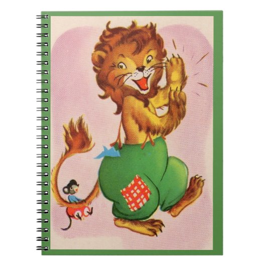 Carnet Horace le lion et l'ami (Devant)