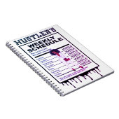 Carnet Horaire hebdomadaire de Hustler (Côté Droit)
