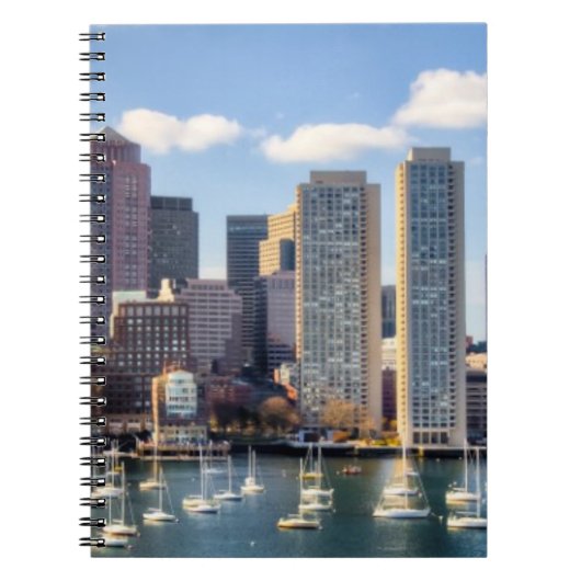 Carnet Horizon de Boston de bord de mer (Devant)