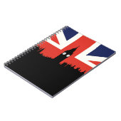 Carnet Horizon | de Londres le drapeau britannique (Côté gauche)