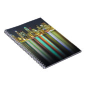 Carnet Horizon de Seattle la nuit avec la réflexion (Côté Droit)