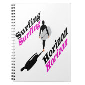 Carnet Horizon de surf (Devant)