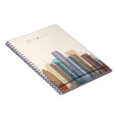 Carnet Horizon de ville de Detroit, Michigan | (Côté Droit)