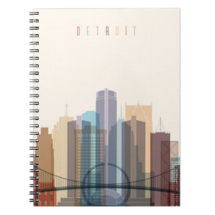 Carnet Horizon de ville de Detroit, Michigan