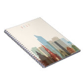 Carnet Horizon de ville d'Oslo, Norvège | (Côté Droit)
