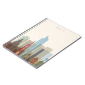 Carnet Horizon de ville d'Oslo, Norvège | (Côté gauche)