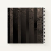 Carnet Horloge à vapeur avec libellule mécanique (Dos)