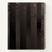 Carnet Horloge à vapeur avec libellule mécanique (Dos)