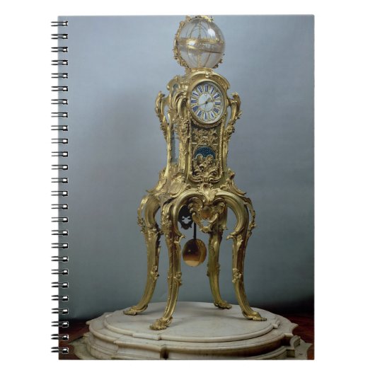 Carnet Horloge astronomique de Passament faite par (Devant)