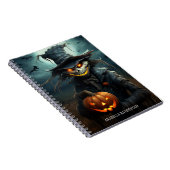 Carnet Horreur d'Halloween gothique déplaisante (Côté Droit)