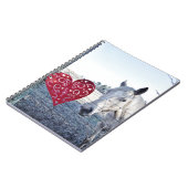 Carnet HORSE coeur Valentine (Côté gauche)