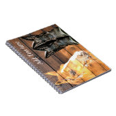 Carnet Horse Cowboy Boots Rustic Barque (Côté Droit)