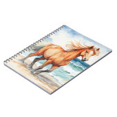 Carnet Horse on Beach (Côté gauche)